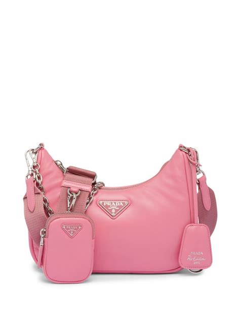 borsetta prada rosa|Prada bag re edition.